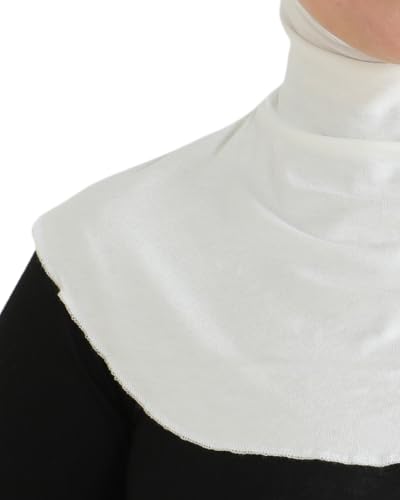 Prien Sport Hijab For Women, Muslim Head Scarf, Flexible Turban Girls, Chic Islamic Wear For Gym, Neck Collar Bonnet Viscose - color: Cream