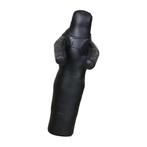 Boxing Dummy Hanging Punching Dummy Wrestling Dummy Grappling Dummy Unfilled PU Leather Suitable for Men Women Home Gym Martial Arts Karate Taekwondo - size: 160cm
