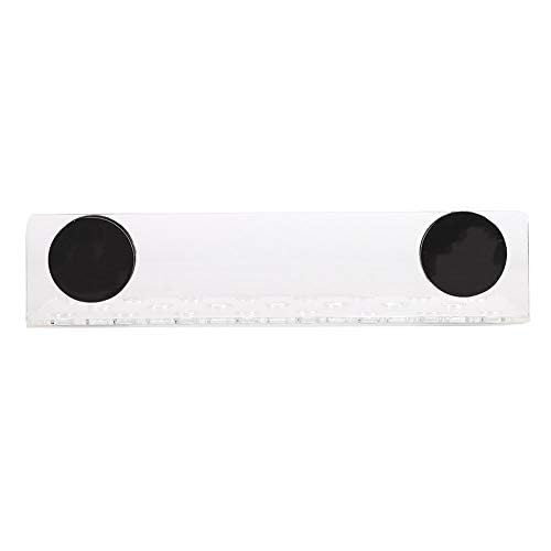 Acrylic Magnetic Frag Holder, Safe 23 Hole Rack Secure Wall Mount Support for Fish Aquarium Clear Acrylic 15mm Glass High Capacity