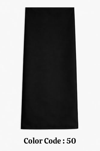 Turban For Men (156 Inches) Long Cloth – Muslim, Sikh, Punjabi Headwrap | For Prayer, Festivals & Special Occasions - color: Black