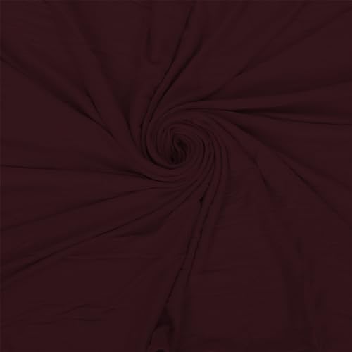Hijab Scarf for Women Soft Cotton Muslim Jersey Hijab Head Wrap Scarves Fashion Long Scarf Shawls - color: Coffee