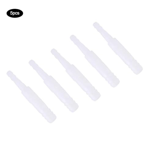 5Pcs Aquarium Hose Adapter 4mm/8mm Fish Hose Converter Aquarium Tubing Pipe Connector Air Pump Hose Accessories