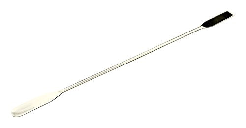 Spatula, Industrial, Heavy, Round/Square Flat Ends, 18", Stainless, Stem Diam: 6.75mm