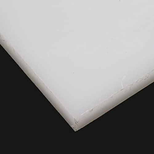 1pcs White Cutting Board Rubber Mallet Mat, Leather Craft Tools for Cutting Punching Stamp Pad Plastic Pad(150x100x8) - size: 150x100x8