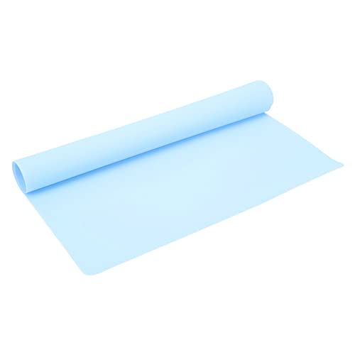 Dioche Versatile Silicone Craft Mat - Heat, NonSlip, Washable Silicone Sheet for DIY Projects, Resin Crafts, and Kitchen Use in Vibrant Pink - Large, Flexible Silicon Mat (Blue) - color: Blue
