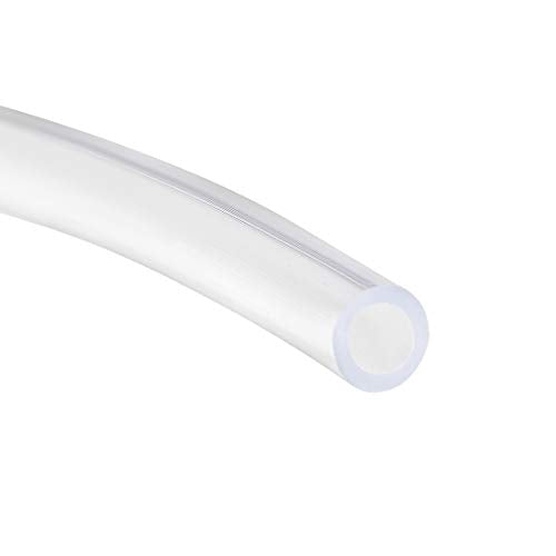 uxcell PVC Hose Tube, 5mm(0.19") ID x 7mm(0.27") OD 3 Meter 9.8ft Clear Vinyl Tubing, Plastic Flexible Water Pipe - size: 5x7mm