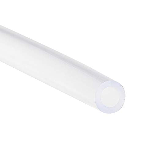 uxcell PVC Hose Tube, 5mm(0.19") ID x 8mm(0.31") OD 3 Meter 9.8ft Clear Vinyl Tubing, Plastic Flexible Water Pipe - size: 5x8mm
