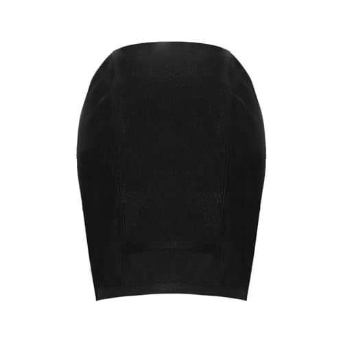 YiZYiF Wrestling Hair Cap Cover Universal Fit for Any Headgear with Chin and Open Ears Long Hair Slicker for Grappling - color: Black