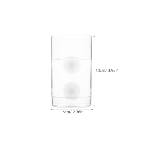 HEMOTON Fish Feeding Cup with Suction Cups Aquarium Feeding Ring Fish Food Holder Tube Round Sinking Feeder Tool Suitable for Aquarium Supplies