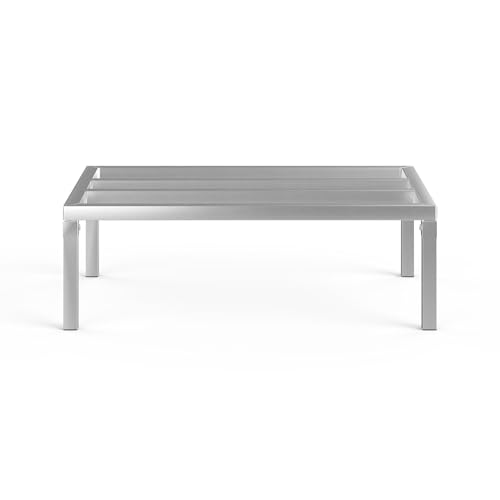 24 in X 36 in. Aquarium Stand | Industrial Style Aluminum Fish Tank Base with Open Frame Design - size: 24 W x 36 L x 12 H