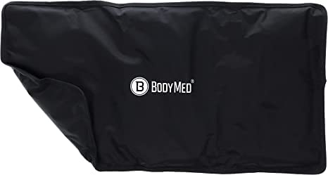 BodyMed Reusable Gel Ice Pack Cold Compress for Back, Shoulder, Neck, & Knee - Professional Grade Cold Therapy for Injuries, Aches, Swelling, Bruises, Sprains - 21 in. x 11 in. (Oversize) - size: 21 in × 11 in (Oversize) (Pack of 1)