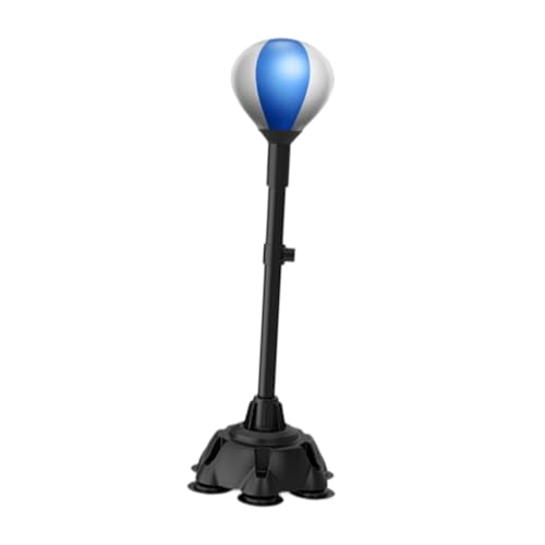 High-Speed Boxing Ball Set for Home Gym Training - color: Blue Silver