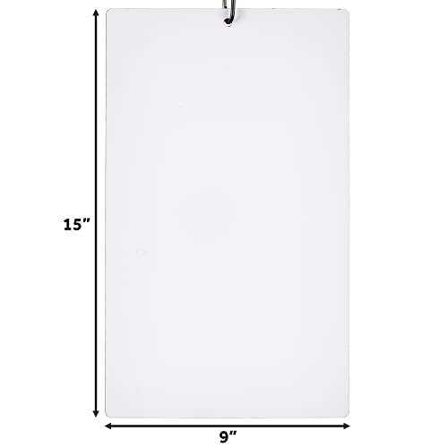 Murray Sporting Goods Dry Erase Coaches Clipboard | Double-Sided Dry Erase White Board - style: Baseball