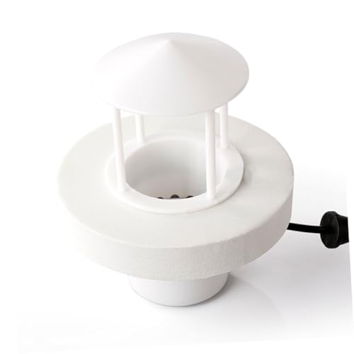 TOYANDONA Portable Rockery Splash Guard for Humidifier Easy to Install Plastic Mist Cover for Fish Tanks and Ponds and Functional Floating Humidifier Shield Box