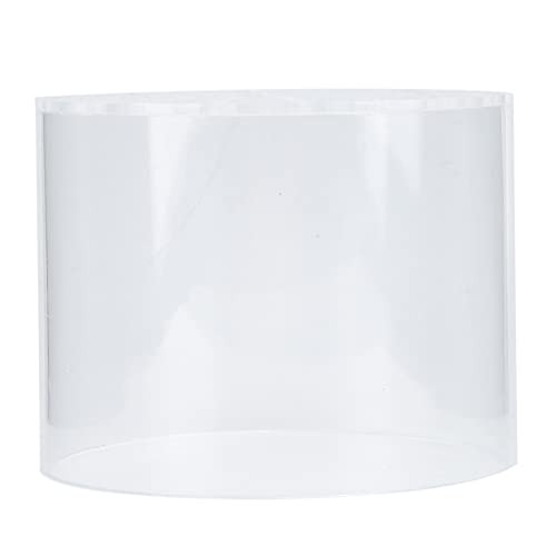 Acrylic Transparent Feeder Cover, Anti Feeding Shrimp Aquarium Accessory, Feeding with Feeding Tube for Fish Tank, Safe Reproduction Cover for Marine Life (150mm) - style: 150mm