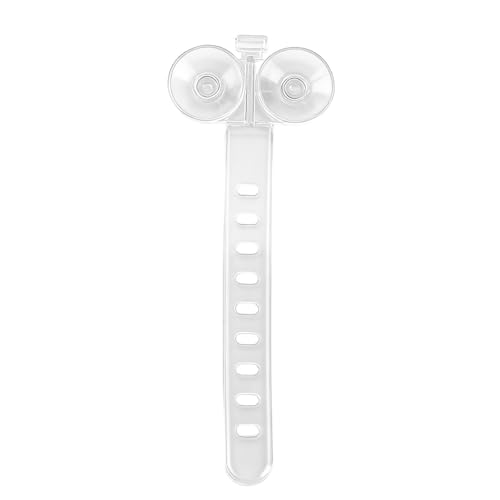Multipurpose Fishtank Suction Cup Cable Tie for Secure Holding Device Heaters Pumps and Wire Arranging 10PCS Aquarium Suction Cup Cable Tie - color: White