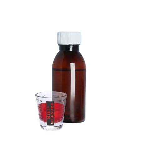 Kolder Mini Measure Heavy Glass, 20-Incremental Measurements Multi-Purpose Liquid and Dry Measuring Shot Glass, Black - color: Black, size: Single