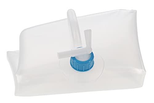 ust 5 Gal Water Carrier Cube with Collapsible, Transparent, Compact Design and BPA Free Construction for Drinking, Bathing, Camping, Hiking and Outdoor Survival - size: 5 Gallon