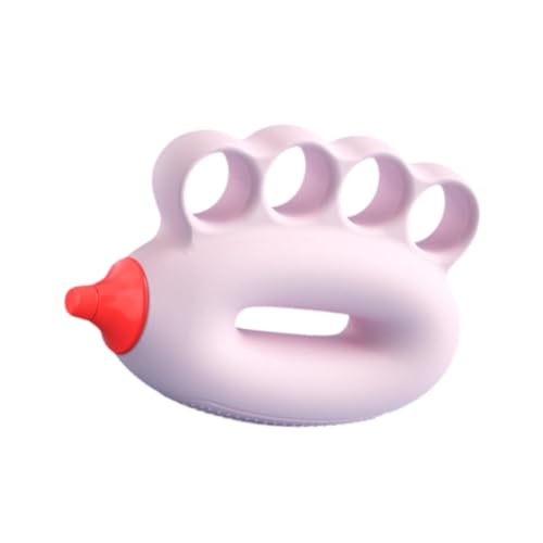 Colaxi Kids Hand Grip Strengthener,Hand Exercise Ball,Multiple Resistance Levels Ergonomic 10–15 Strength Train,Finger Exerciser - color: pink