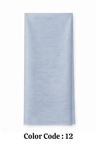 Turban For Men (156 Inches) Long Cloth – Muslim, Sikh, Punjabi Headwrap | For Prayer, Festivals & Special Occasions - color: Light Grey