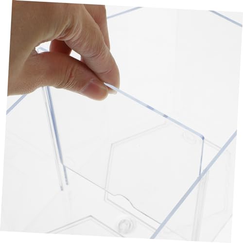 HANABASS Fish Breeder Box Isolation Tank for Betta Fish Easy to Clean and Observe for Home Aquariums and Hatching