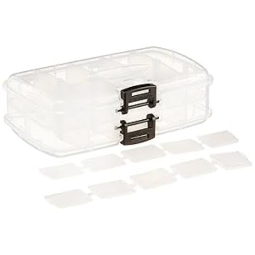 Plano 3449-22 Small Double-Sided Tackle Box,Premium Tackle Storage,(Pack of 6) - size: One Size (Pack of 6), style: 3400
