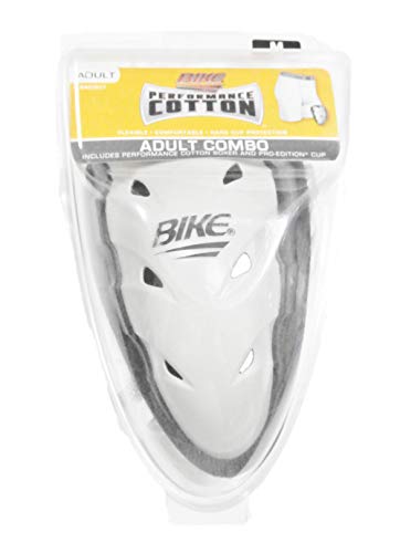 BIKE BACO37-L Boxer Combo With PROFLEX MAX CUP (WHITE, MEDIUM)