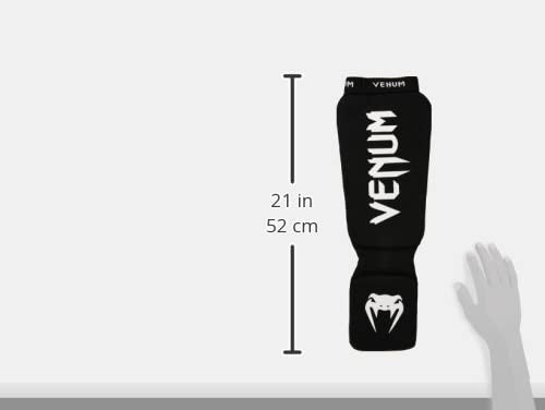 Venum Kontact Shin Guards - color: Black, size: Medium