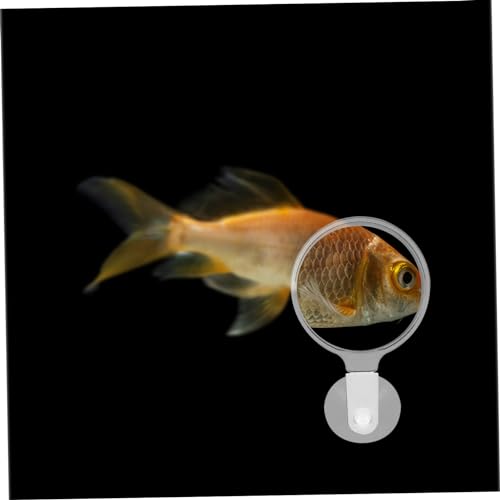 TOYANDONA Aquarium Magnifying Glass Suction Cup Observation Magnifier for Small Animals Plants and Micro Landscapes Durable Viewer for Effortless Installation and Use