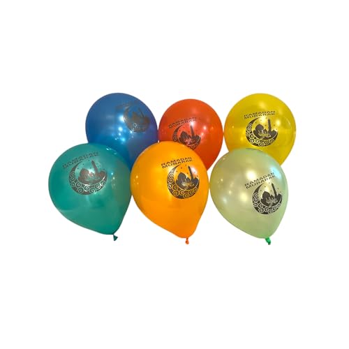 Eid Gift Yard Signs - Eid Mubarak Muslim Mosque Moon Star Lantern House Flags Banner, Islamic Festival Celebration Outdoor Party Décor, Single-Sided + 12 Balloons