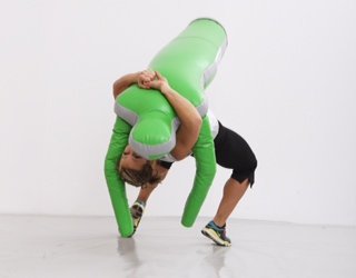 Unfilled MMA Grappling Throwing Dummy 30lbs to 140lbs, for MMA, Grappling, Jiu Jitsu, Wrestling - size: 3’6” 30lbs
