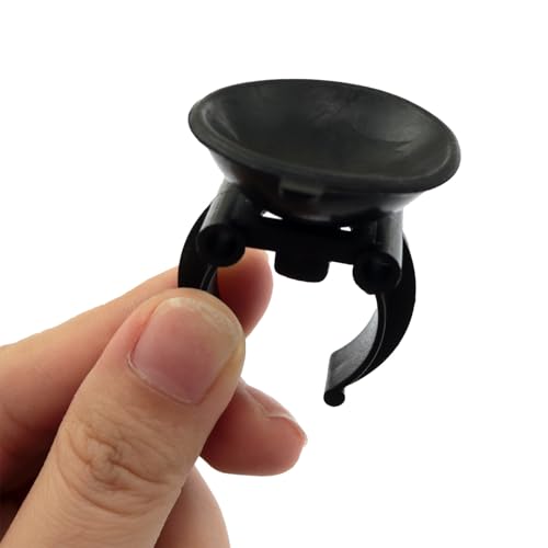 DZS ELEC 16PCS Aquarium Suction Cup Clips Black Heavy Duty Plastic Clamps for Aquarium Lamp Tubes and Heating Rods for Aquarium Heaters Tubing Plants and Decorations