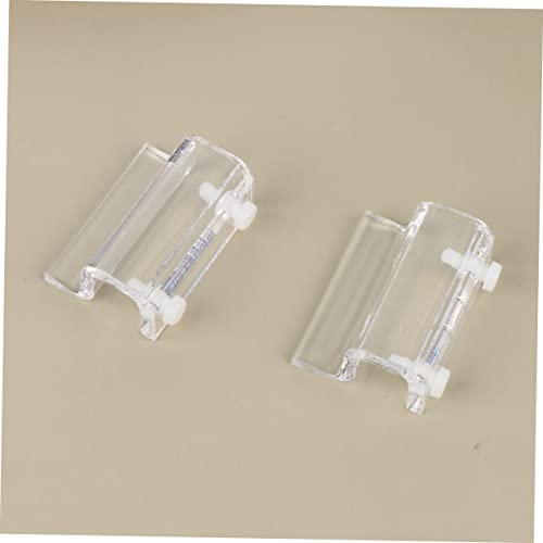 GALPADA 4Pcs Acrylic Fish Tank Cover Holder Support Bracket for Lids Aquarium Rack for Open Tanks Pet Boxes and Heat Preservation