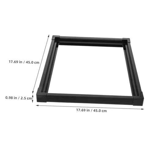 GANAZONO Safety Edge Protector Guard for Fish Tank Aquarium Edge Protector Strip Easy to Clean Sturdy for Tanks Keeps Your Living Space Tidy and Secure - size: 45.00X45.00X2.50CM