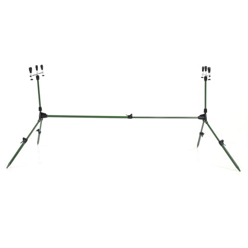 Lixada Adjustable Retractable Carp Fishing Rod Pod Stand Holder