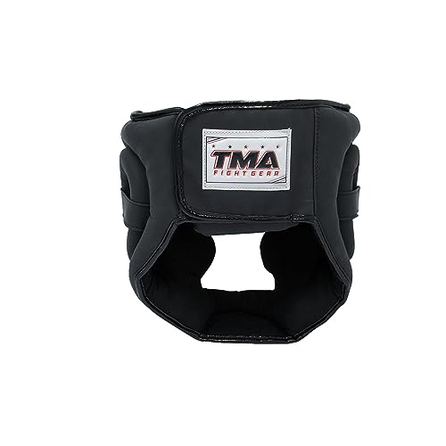 TMA Best Head Guard, a Complete Package for MMA and Kickboxing Trainees, Muay Thai Boxing Safety Head Guard for Men,Women - size: Small-Medium