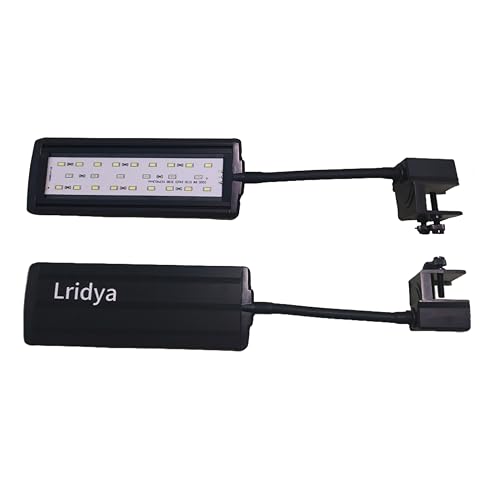 10W Clip-On Aquarium Light - White/Blue/Red,5 Brightness Levels,Timer (3/6/12H) - size: 10w