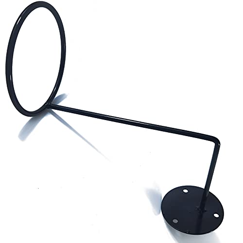 TIHOOD 6PCS Motorcycle Helmet Rack, Metal Helmet Hanger, Wall Mounted Helmet Holder, Ball Rack and Hat Rack, Multifunctional Helmet Rack