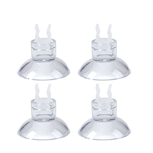 4pcs Small Aquarium Bio Sponge Filter, Up to 5 Gallon | With Suction Cups, Check Valves, For 5 Gal, 10 Gal, 20 Gal, Breeding Fry Betta Shrimp Fish Tank