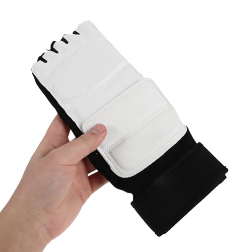 1 Pair Taekwondo Sparring Gear: Foot Protector Karate Boxing Sparring Foot Guard - Martial Arts Protective Gear for Kung Fu Punch Bag Kickboxing MMA Training L - size: 26.00X10.00X2.00CM