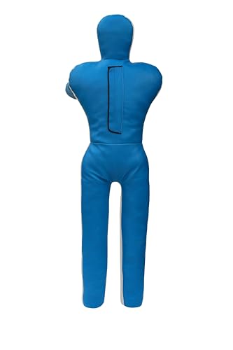 PGS Leather Grappling Dummy for Judo Karate Jiu Jitsu Martial Arts Punching Bag for Wrestling Training MMA BJJ Brazilian-UNFILLED