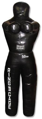 Unfilled MMA Grappling Throwing Dummy 30lbs to 140lbs, for MMA, Grappling, Jiu Jitsu, Wrestling - size: 5’6” 75lbs