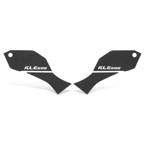 for KLE500 kle500 2026 New Accessories Fuel Tank Anti-Slip Stickers Side Anti-Slip mats Side Panel Stickers Rubber Fuel Tank Side Protectors Fuel Tank Stickers Tank Pads Tank pad Gas - color: Kle500