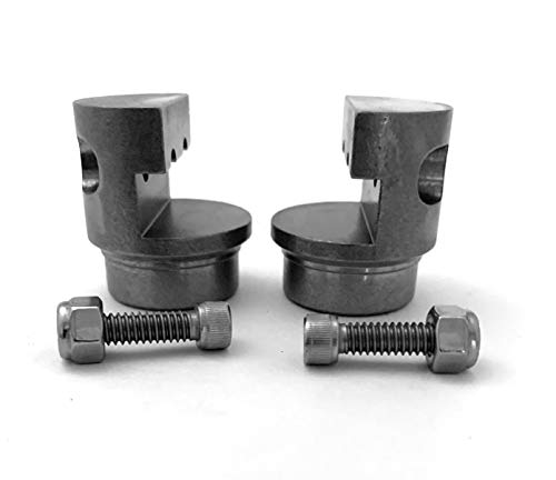 Interlocking Inline Steel Weld Bungs Tube Connectors Roll Cage Fits 1-1/2" x.095&.120 wall Tubing