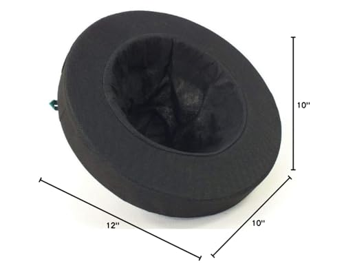PondH2o Floating Aquatic Water Garden Pond Planter Basket, 10 Inch (26cm) Round Fabric Floatable Flower Plant Pot Aquaponics, Hydroponics, Flower Islands for Ponds and Water Features
