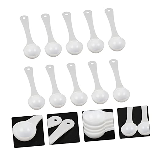 30pcs Pet Medicine Measuring Spoons Scoops for Precise Pet Food and Powder Measurement Easy to and Store for Aquariums and Animals
