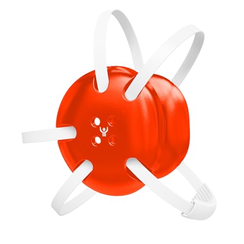 Great Call Athletics Classic Wrestling Headgear, White Straps - style: Orange w/ White Straps