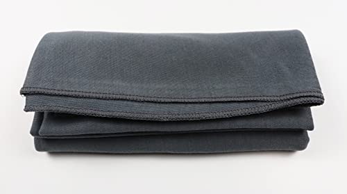 vabovin Head Wraps for Black Women Stretch Jersey Knit Turban Headwrap Solid Color Headscarf Headband Shawl - color: 01- Gray