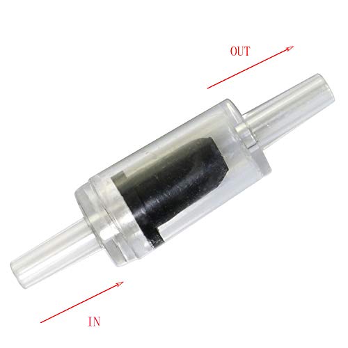 10pcs Air Pump Check Valves Pipe Fitting for Aquarium Fish Tank CO2 Water Air Line Pump One Way Non-Return Actuator Check Valve
