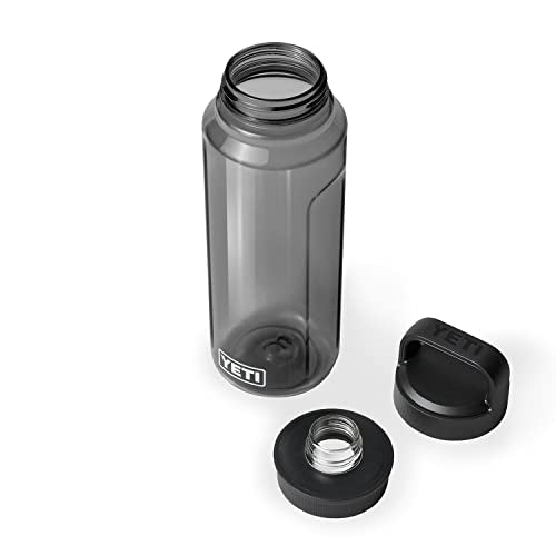 YETI Yonder Water Bottle with Yonder Chug Cap, Lightweight, Leakproof and BPA-Free - color: Charcoal, style: 34oz